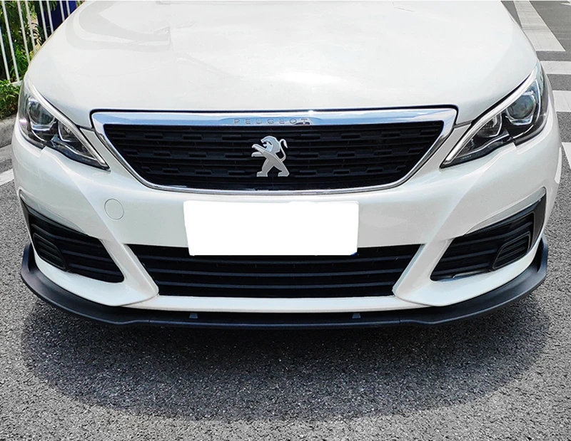 Задний спойлер для Peugeot 308 2016-2018 задний ABS диффузор переднего бампера | Автомобили