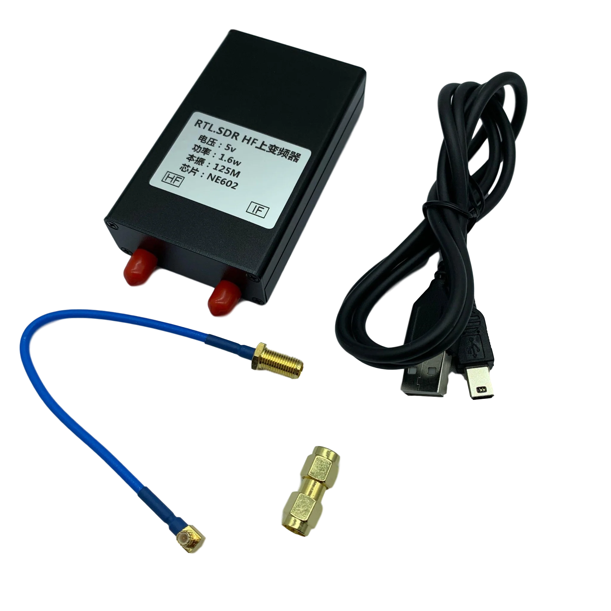 

150K-30MHZ HF Upconverter For RTL2383U SDR Receiver with Aluminum Case