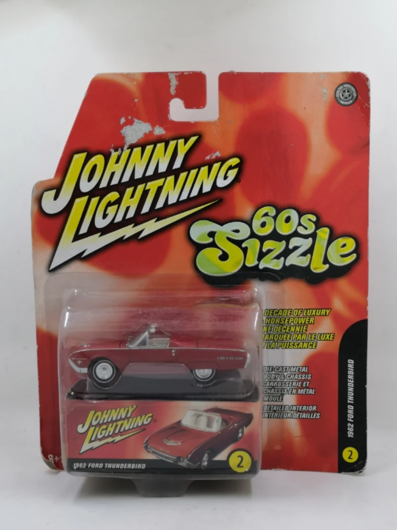 Коллекция металлических моделей автомобилей 1/64 1962 Ford модель игрушечной машины