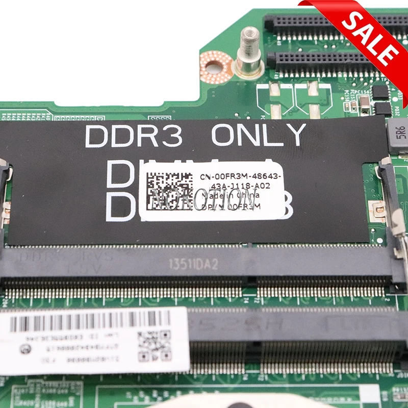 NOKOTIONLaptop материнская плата для Dell Inspiron 14R N4110 DAV02AMB8F1 CN-00FR3M 00FR3M 0FR3M основная плата HM67 DDR3 HD6630M DDR3