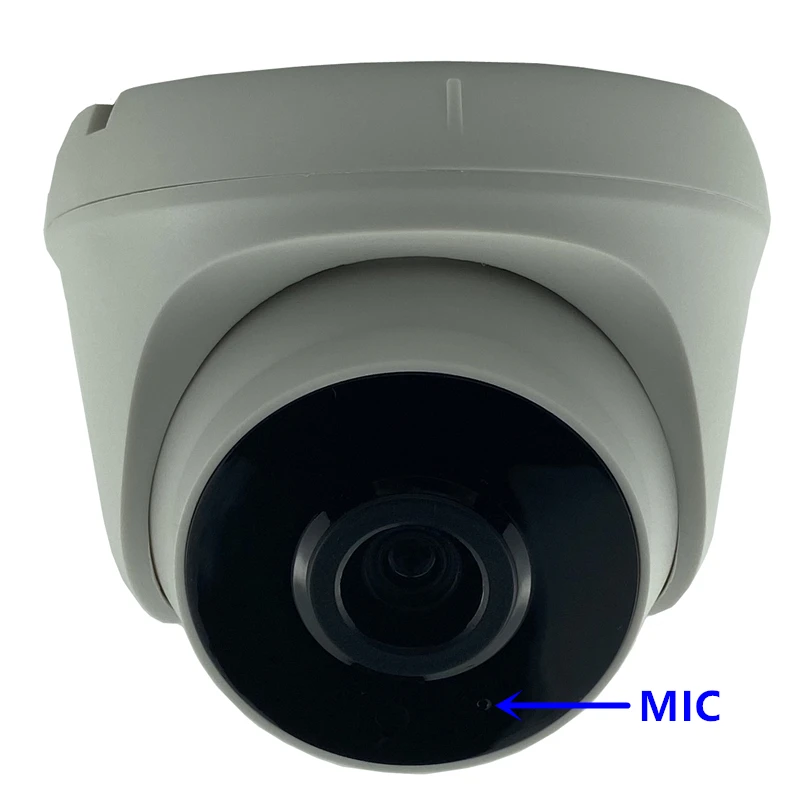Купольная IP-камера Auido NT98562 + SC401AI 3/4 МП со встроенным микрофоном 2560x1440 с датчиком
