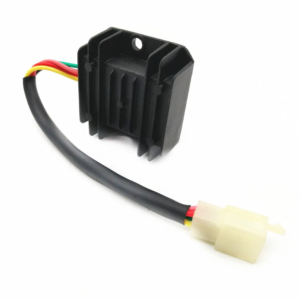 Мотоциклетный Новый 5 контактный проводной регулятор напряжения Выпрямитель FXD ZJ