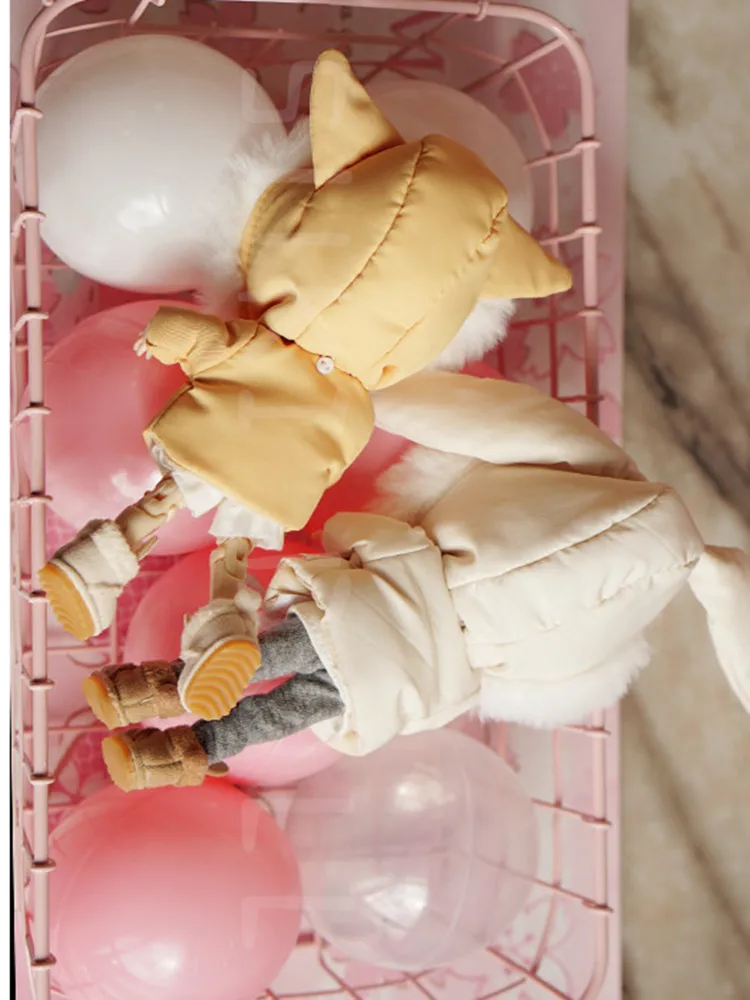 1/12 хлопковое пальто для куклы OB11 с капюшоном Obitsu11 одежда (подходит BJD12 Cu-поче P9