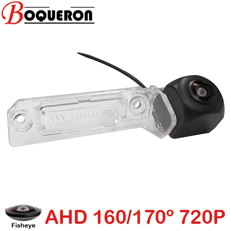 

Fisheye 170 HD 720P AHD Car Vehicle Rear View Reverse Camera for Volkswagen Caddy Transporter T5 Caravelle Multivan California
