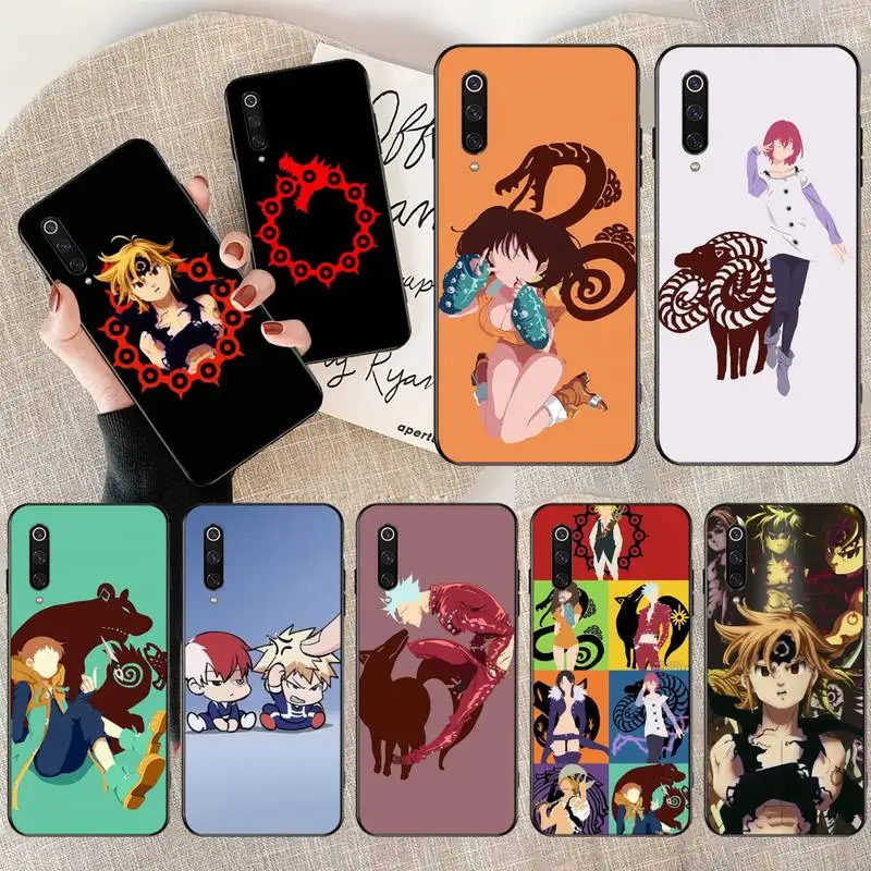 Милый блестящий чехол для телефона с изображением семь смертных грехов мелиодас