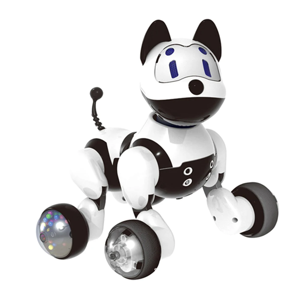 

Electronic Family Pet - Interactive Intelligent Puppy Dog/ Kitty Cat Funny Voice Recognition Robot Toy For Kids