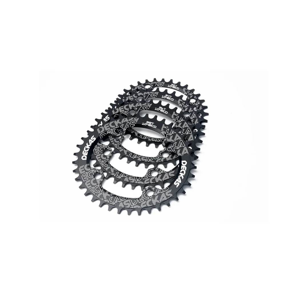 Круглый узкая широкая цепь из колец цепь MTB горный велосипед 104BCD 32T 34 Т 36 38T диаметра окружности болтов(зуб части пластины 104 BCD