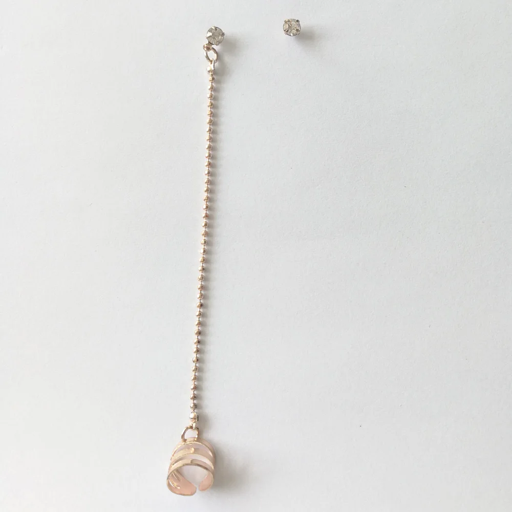 Женская длинная металлическая манжета-зажим | Украшения и аксессуары