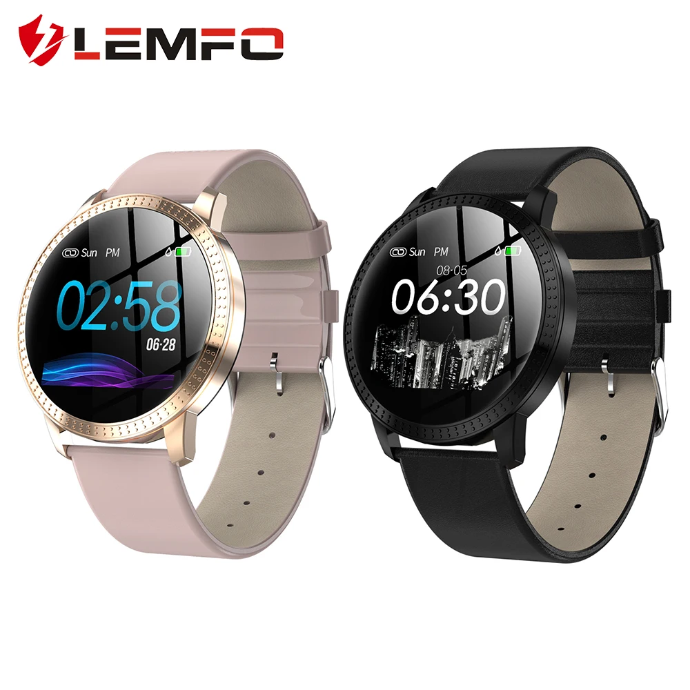LEMFO CF18 Смарт-часы для мужчин IP67 женские умные часы для пары Bluetooth напоминание фитнес-браслет трекер здоровья