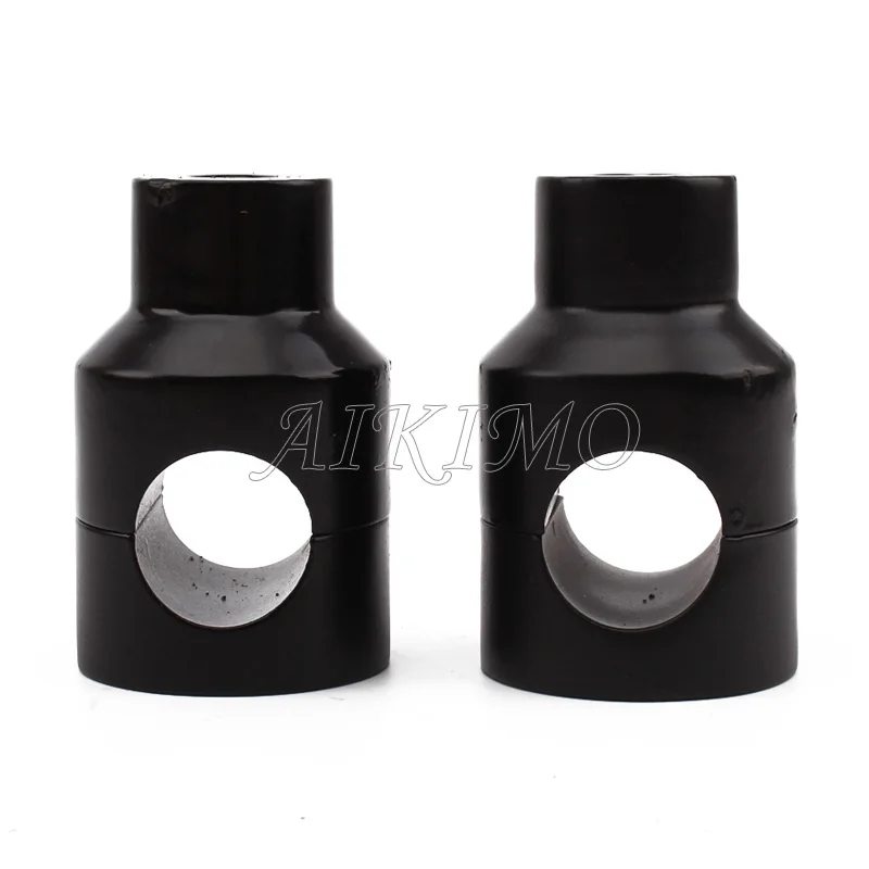 1 пара Руля Мотоцикла Riser 25 мм для мотоцикла Harley Honda Shadow VLX 600 VTX1800 ACE 750 заготовка