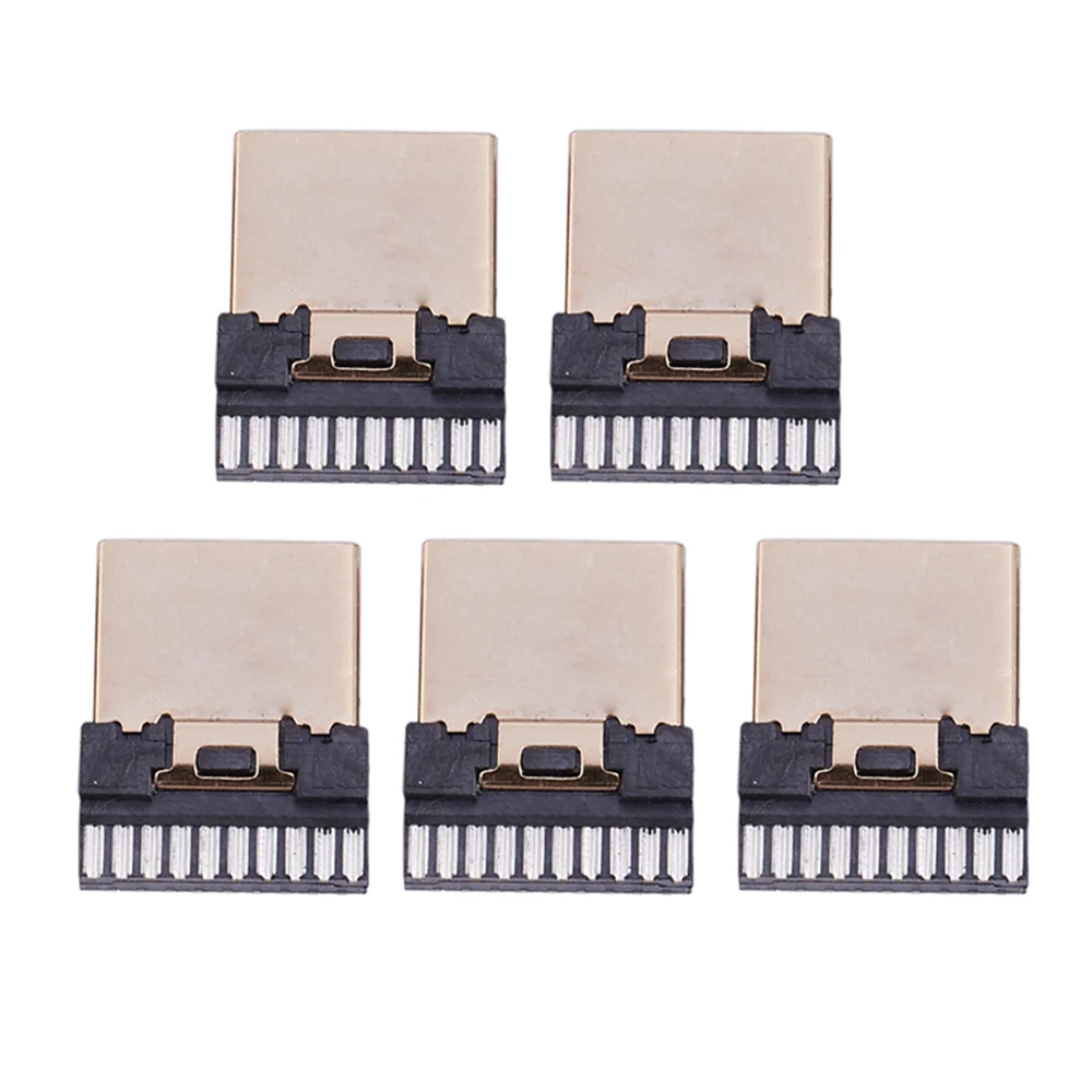 5 шт. HDMI разъем 19 контактов|Электрические вилки| |