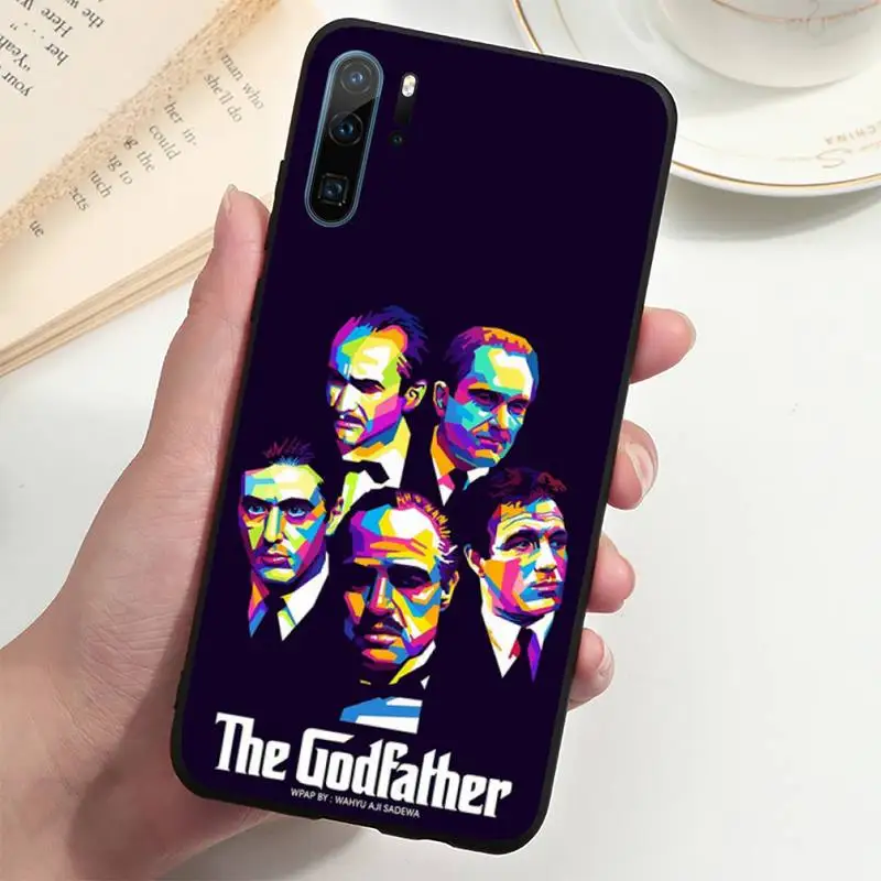 

Colorful Godfather Marlon Brando Phone Case For Huawei P20 P30 P40 lite Pro P Smart 2019 Mate 10 20 Lite Pro Nova 5t