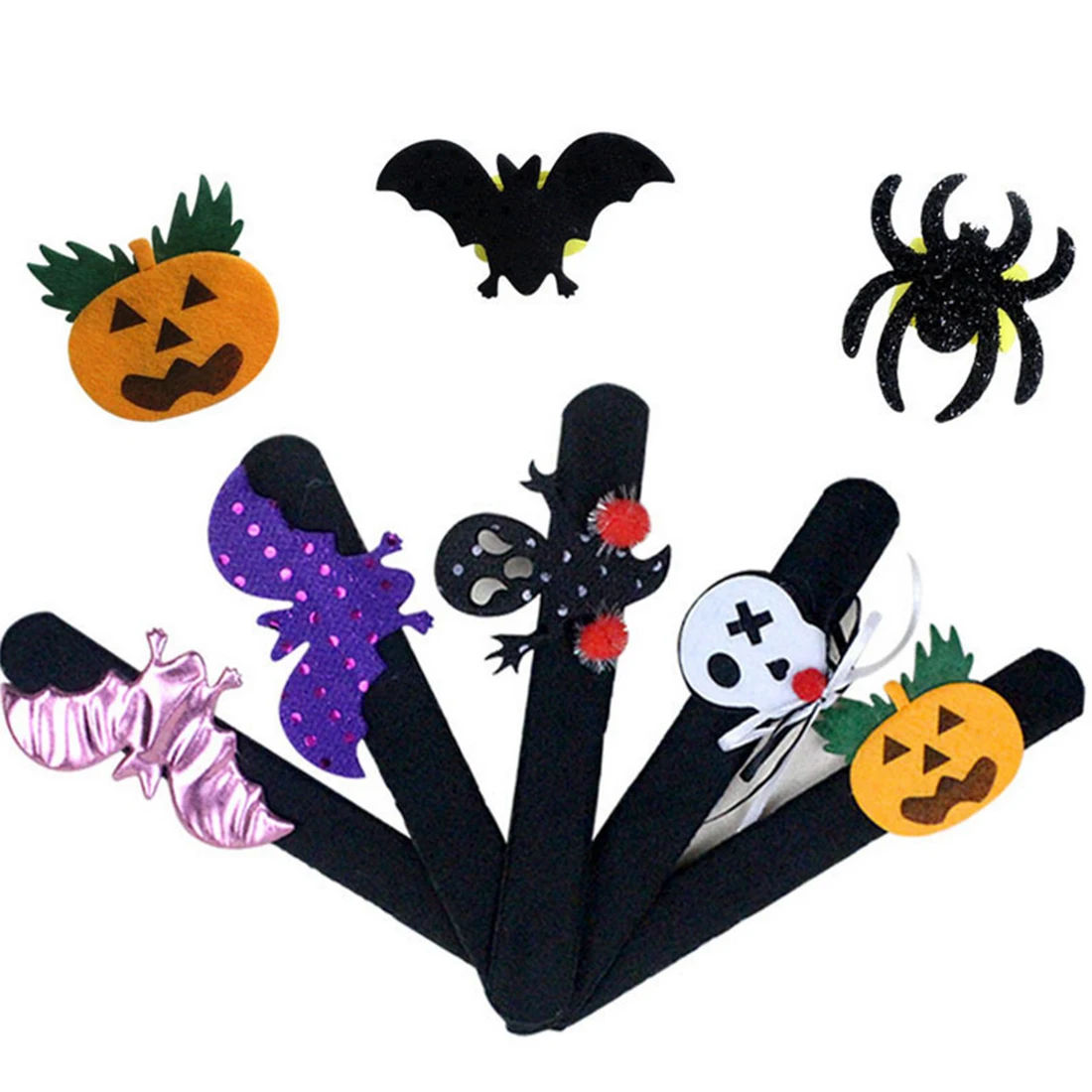6 девочек комплект Хэллоуин Декор головной убор Форма Головы Обруч карнавал