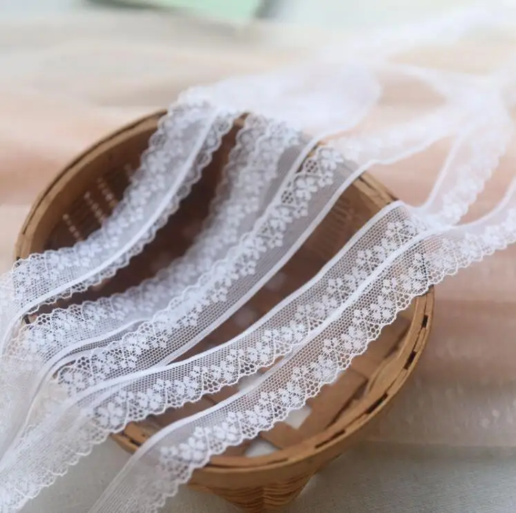 10 Meters White Thin Crocheted Fabric Lace Sweater Side Skirt Curtain Sofa DIY Trim Doll Garment Accessories | Дом и сад