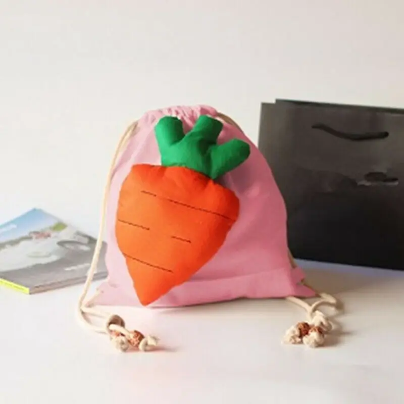 Детские Младенцы малыши дети мини морковь рюкзак ПРЕКРАСНАЯ школьная сумка на