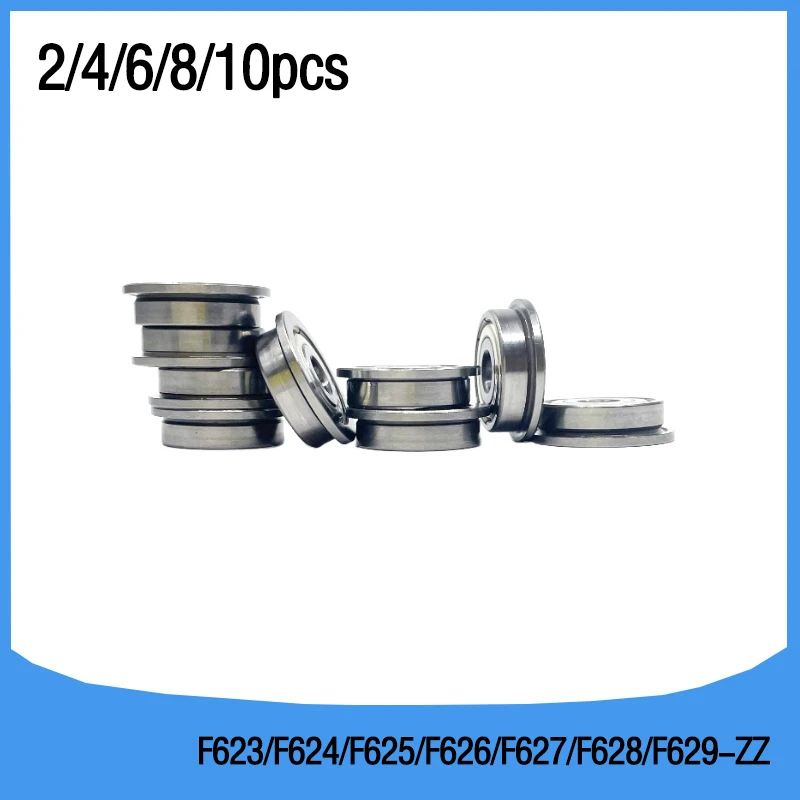 Миниатюрные фланцевые радиальные шарикоподшипники с глубоким желобом для