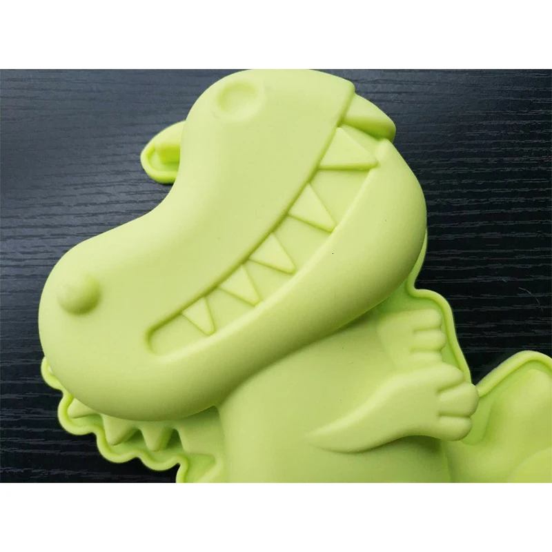 Силиконовые формы динозавра 3D для торта помадки желе печенья шоколадные конфеты