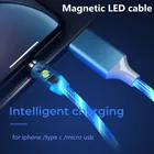 Магнитный кабель Micro USB для iPhone Meizu M10 M8 M3 M2 M5 M6 NOTE 8 9 M5S M5C M6S MX6 V8 C9 PRO 6 7 15 16th U10 U20 Type C