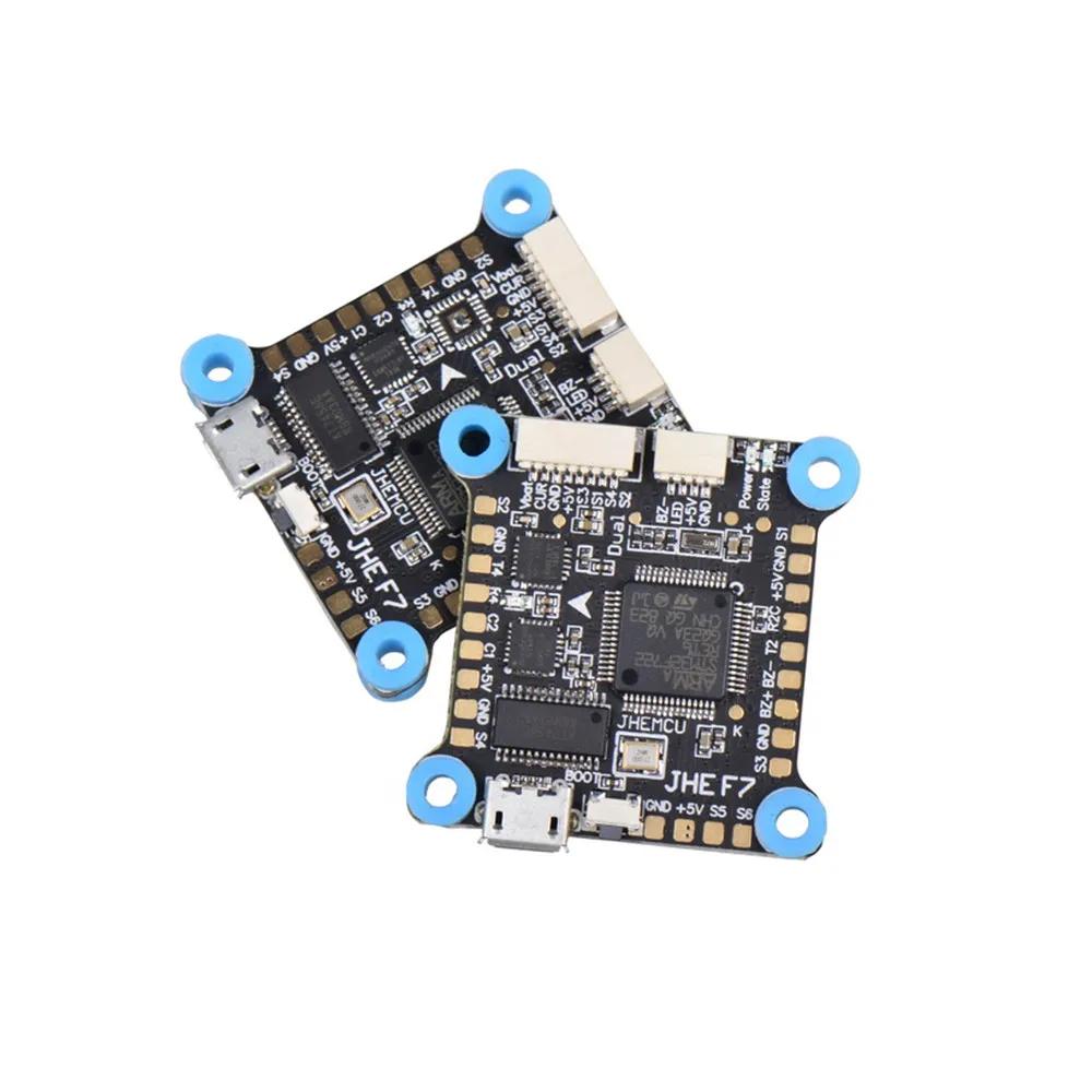 JHEMCU F7 двойной F722 OSD 5V/2A 8V/3A BEC BlackBox 2 6S игровые джойстики Acro Deluxe 30X30mm для FPV гоночных
