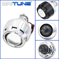 britune 1 piece auto car lens 2 5 inch retrofit projector h1 hid led lights bi xenon h4 h7 headlight mini wst accessories tuning