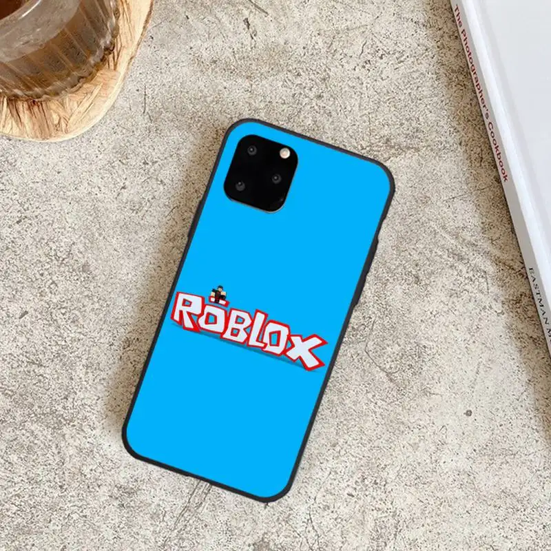 

Hot game Robloxes Phone Case for iPhone 8 7 6 6S Plus X 5S SE 2020 XR 11 12 Pro mini pro XS MAX