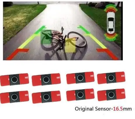 Оригинальные универсальные парковочные датчики для автомобиля 12 В парктроник 8