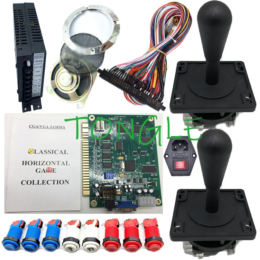 60 in 1 Multi Game PCB Casino Cocktail Arcade Parts Cabinet Multigame Jamma Board DIY Classical Kit For Table Top Machine | Спорт и