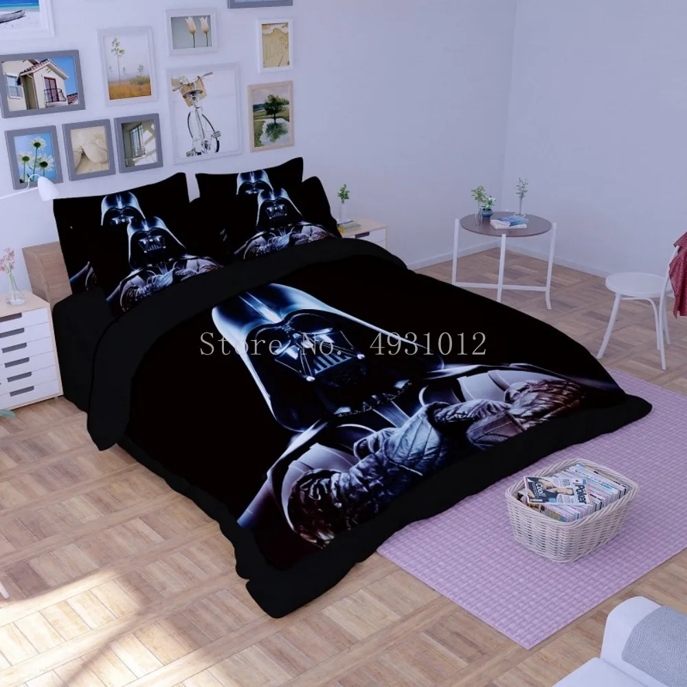 

Disney Star Wars 3D Printing Kids Bedding Set Thicken Bedclothes Baby Boys Children Duvet Cover Bed Linen Birthday Gift