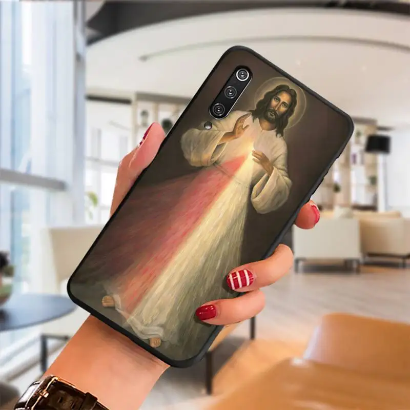 

Divine Mercy Jesus Phone Case For SamsungA 01 11 31 91 80 7 9 8 12 21 20 02 12 32 star s eCover Fundas Coque