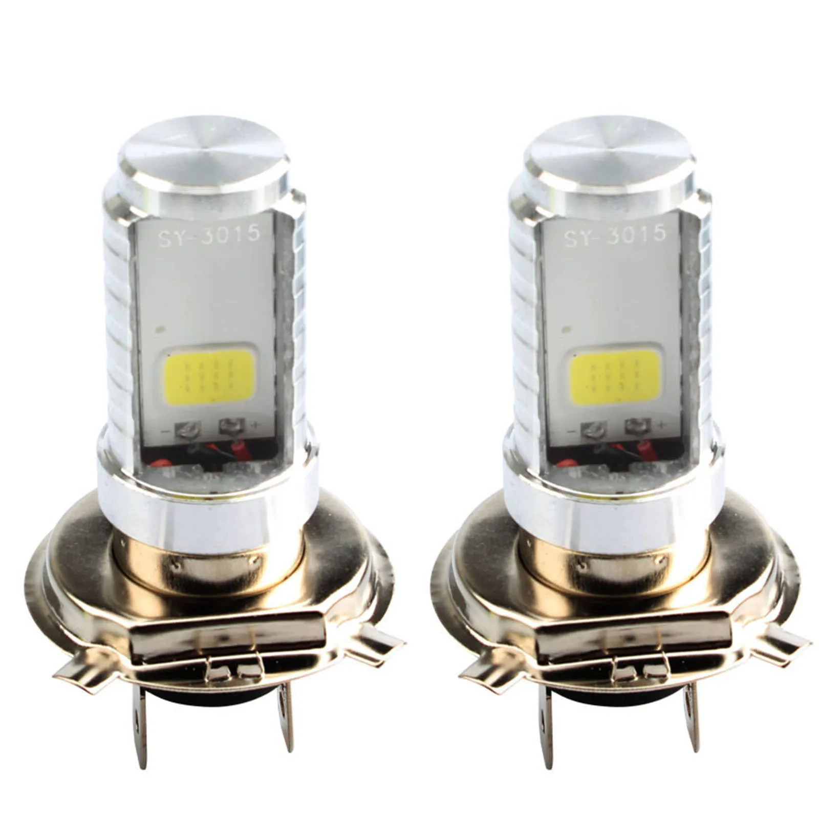 Лампы для мотоциклетных фар с цоколем H4 корпус из белого сплава монолитный блок