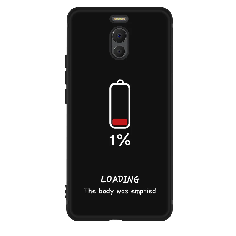06 Противоударный силиконовый чехол для Meizu Note 9 8 16 16X X8 M5C M6 M5S M5 M6 Note 16 Plus Звездный черный окрашенный чехол для телефона - Цвет: 06