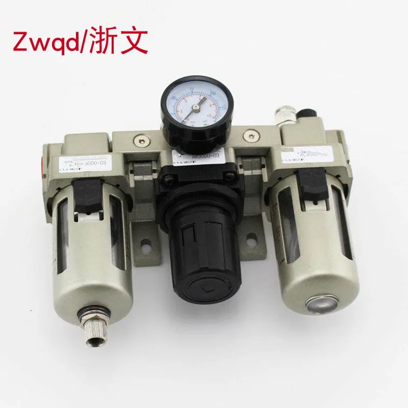 Air source treatment triple filter QAC3000-03 02D QAF QAR QAL pressure regulating valve | Инструменты