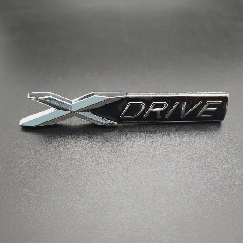 Car Accessories 3D Chrome Metal XDRIVE X DRIVE Emblem Logo Sticker Badge Decal Styling For BMW X1 X3 X6 E36 E90 F10 F30 e46 | Автомобили и