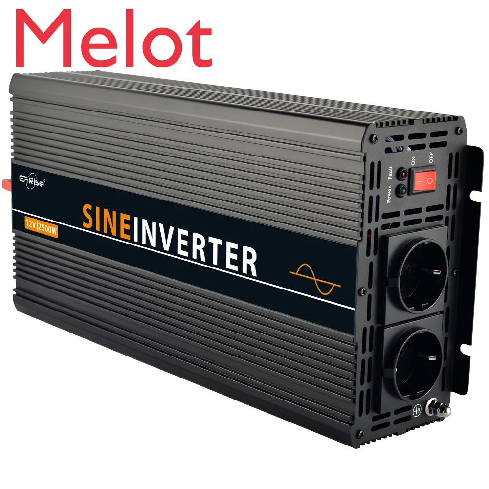 Инвертор немодулированного синусоидального сигнала 2500 Вт/5000 Вт (Пиковый) 12 В