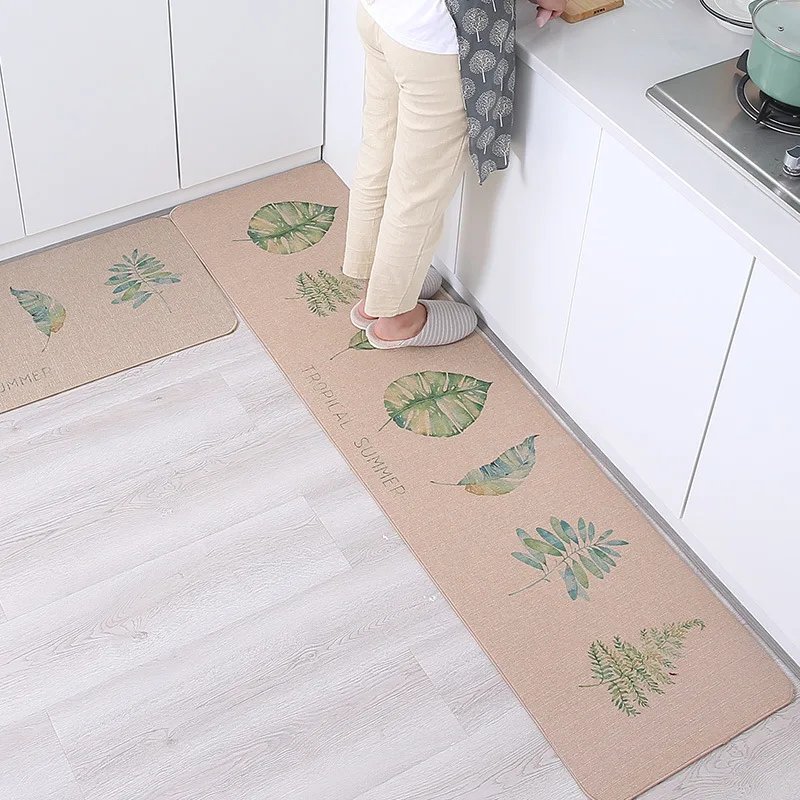 

Long Anti-slip Kitchen Mat Water Absorption Bath Doormat Rugs for Living Room Bedroom Porch Bathroom Balcony Carpet Entrance Rug