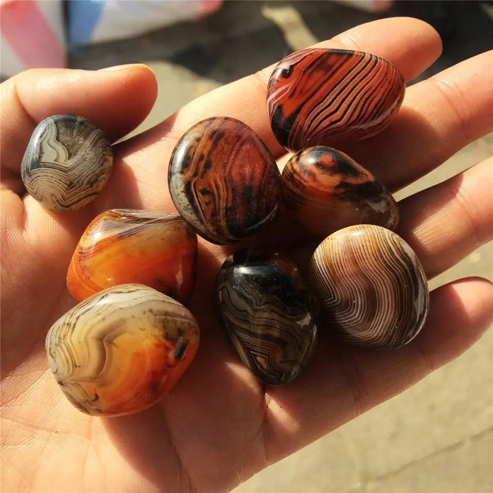 5 шт. натуральные камни и минералы sardonyx ладонный Агат лечебные кристаллы для