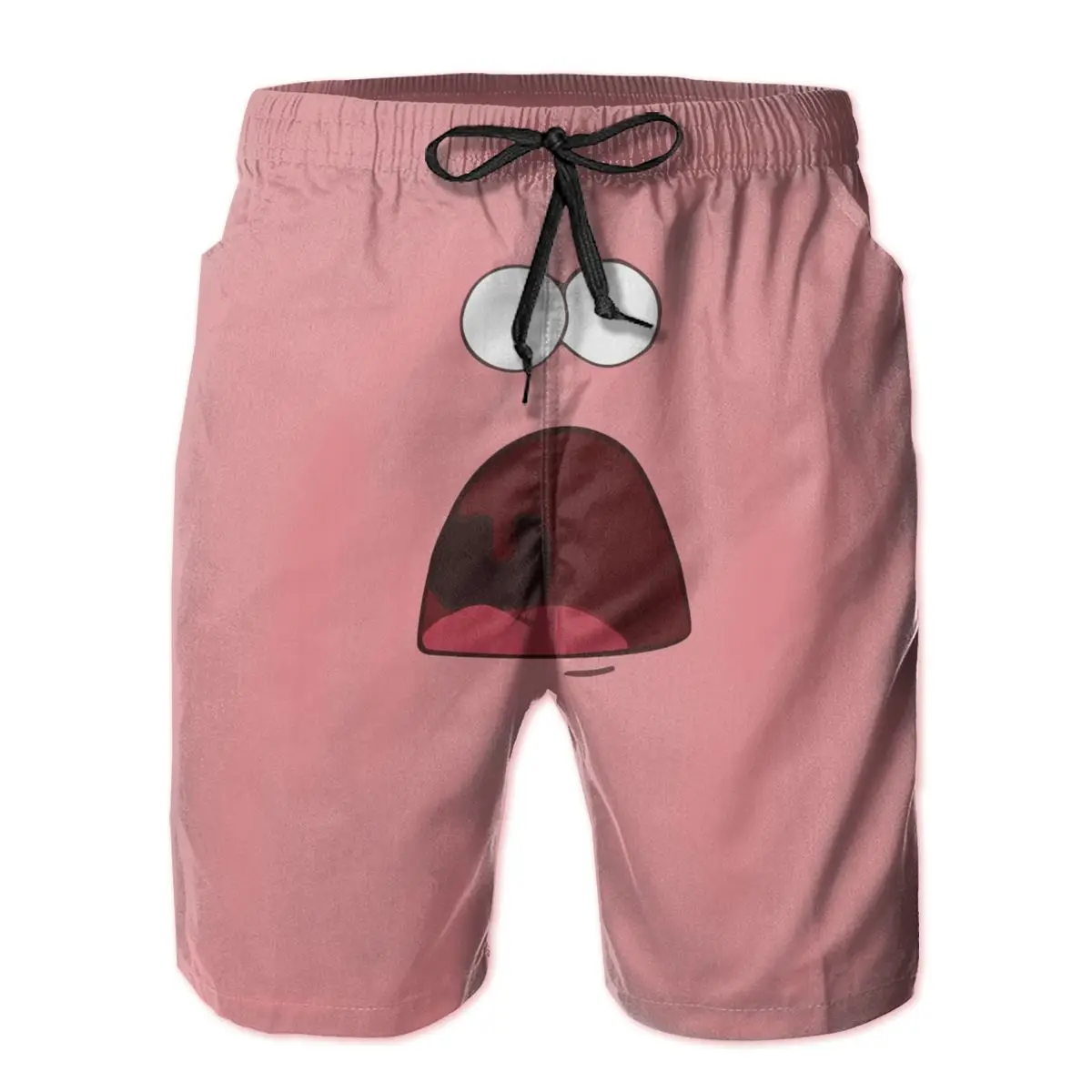 

Повседневная дышащая быстросохнущая смешная шутка R92 свободные удивлены Патрика мужские шорты