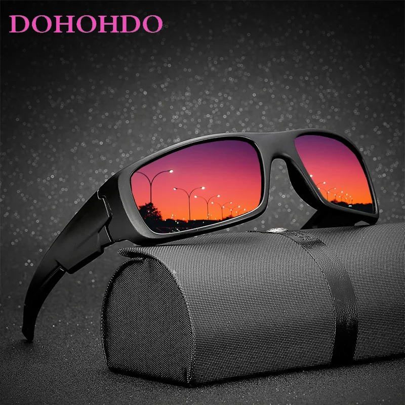Очки солнцезащитные DOHOHDO поляризационные UV400 для мужчин и женщин модные в