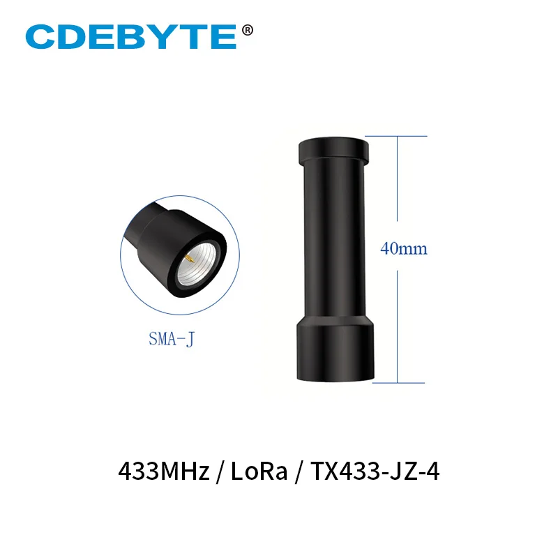 

TX433-JZ-4 Wifi Antenna 433MHz 3.0dBi Omnidirectional High Gain SMA-J Interface Aerial Antena