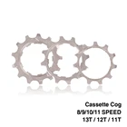 MTB дорожный велосипед Freewheel Cog 8 9 10 11 скорость 11T 12T 13T велосипедные кассетные звездочки аксессуары для Shimano SRAM