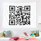 Настенный гобелен с QR-кодом, Привязка к PornHub, пляжное полотенце, плед, покрывало для пикника, йоги, коврик, гобелены, украшение для дома