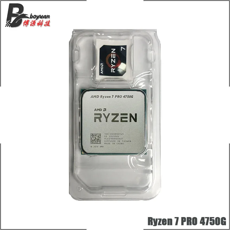 AMD Ryzen 7 PRO 4750G R7 3 6 ГГц Восьмиядерный 16 нить 65 Вт Процессор процессор 100 000000145 гнездо