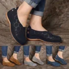 2021 новые летние модные женские тонкие туфли на плоской подошве женские дышащие тонкие туфли без застежки с открытым носком на плоской подошве