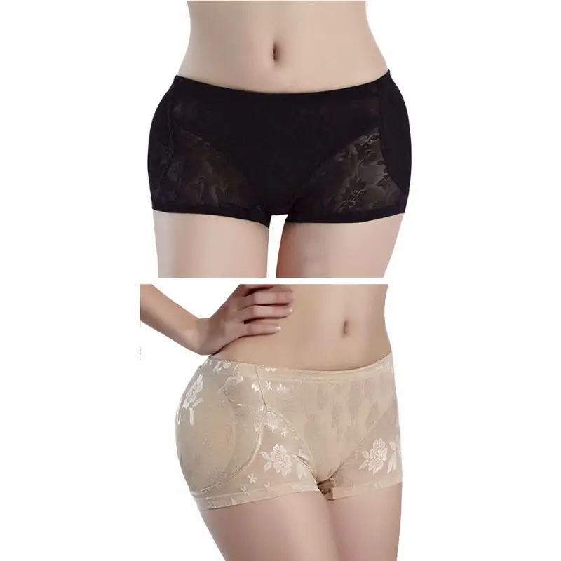 Для женщин Enhancer Shaper Трусики с высокой талией пуш-ап мягкие ягодицы поддельные