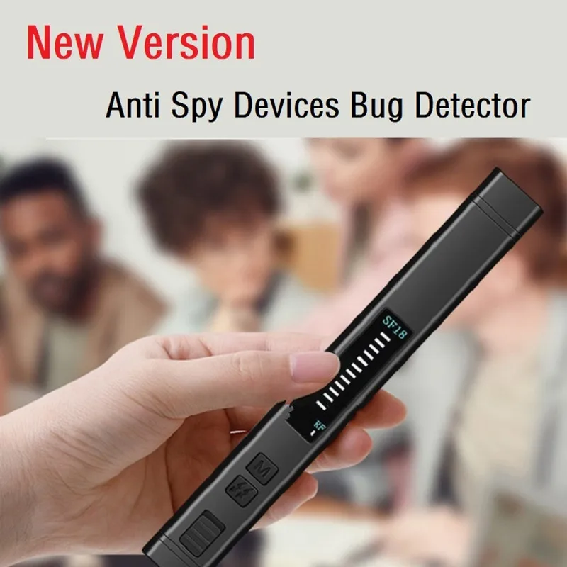 

Spy Cam Wifi Hidden Camera Detector Mini Bug Anti Spy Gadget GPS Tracker Wiretapping Scanner Wireless RF Signal Audio GSM Finder