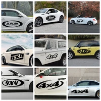 diy 4x4 carbon sticker reflective decoration motorcycle auto stickers and decal car styling exterior accessories