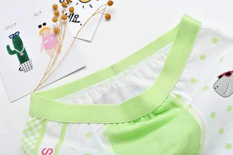 1 шт. хлопковые трусы боксеры для мальчиков|Нижнее белье| |