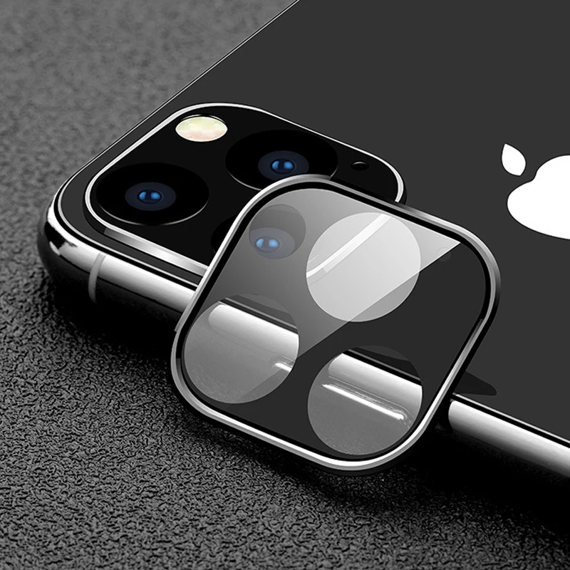 3D металлическое стекло защита объектива камеры для iphone 11 pro max пленка крышка с 1 шт.