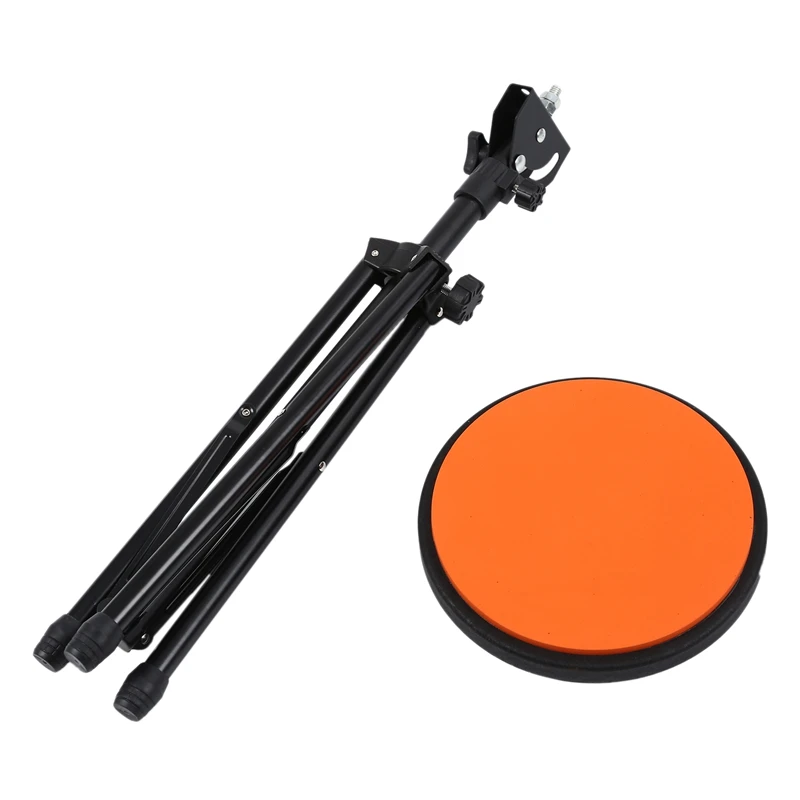 8 дюймовый резиновый деревянный барабан для тренировок с сумкой подставка