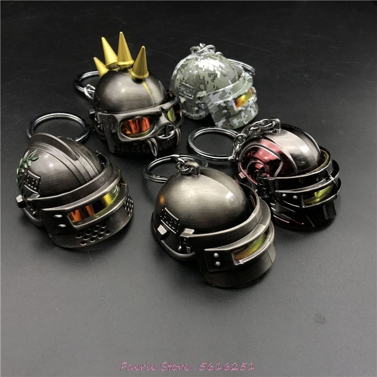 PUBG большой Побег цепочка для ключей три уровня шлема игровой периферический